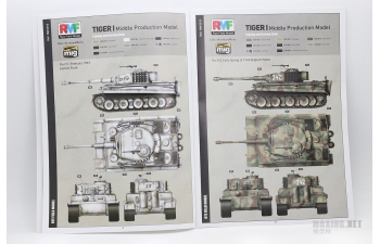 Сборная модель Sd.Kfz. 181 Pz.kpfw.VI Ausf. E Tiger I Middle ProductionW/ Full Interior