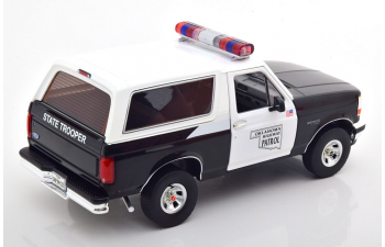 FORD Bronco Oklahoma Highway Patrol (1996), black white