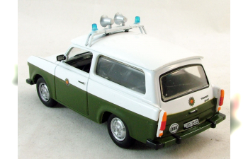 (Уценка!) TRABANT 601 Limousine Volkspolizei, Полицейские Машины Мира 23, зеленый