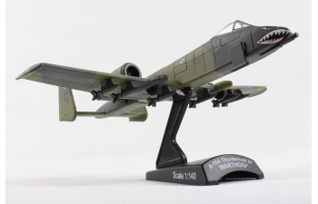 A-10A Thunderbolt 11 Warthog "Flying Tigers" 1:140 Diecast Model Plane