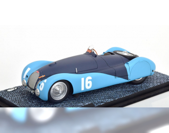 BUGATTI F1 Type 57s 45 №16 A.c.f. Gp (1937) Jean Pierre Wimille, 2 Tone Matt Blue