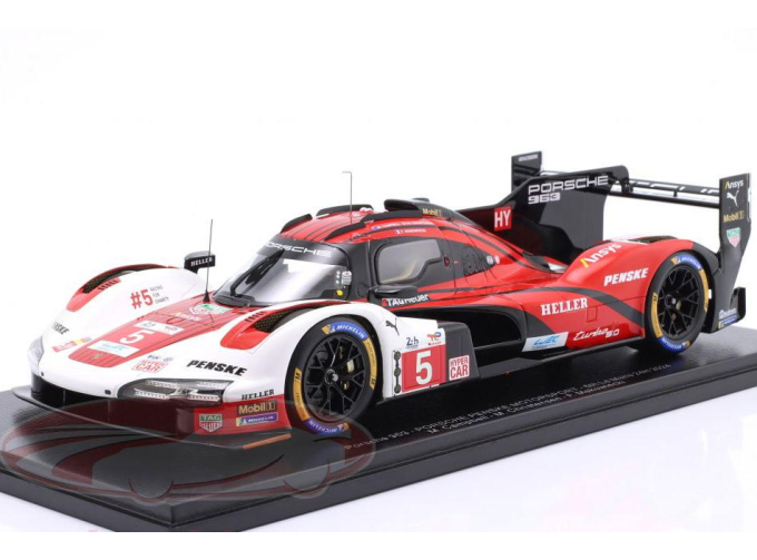 PORSCHE 963 №5 6th 24h LeMans Matt Campbell, Michael Christensen, Frédéric Makowiecki (2024)