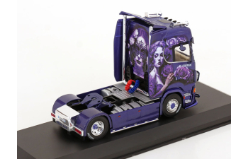 SCANIA S560 Sattelzugmaschine (2022), фиолетовый 