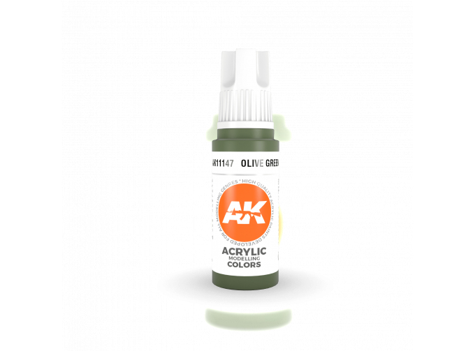 Краска акриловая 3rd Generation Olive Green 17ml