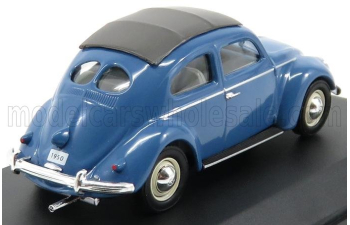 VOLKSWAGEN Beetle Type I Kafer Cabriolet Closed (1950), Blue