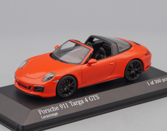 PORSCHE 911 (991.2) Targa 4GTS (2017), orange