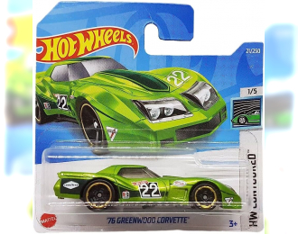 CHEVROLET Corvette Greenwood (1976), green