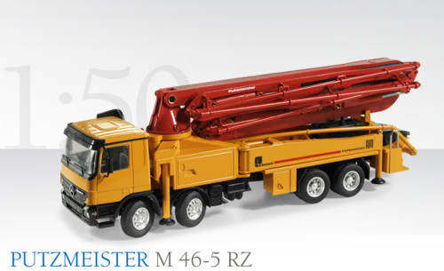 Putzmeister M46-5RZ Betonpumpe 4achs, 1:50