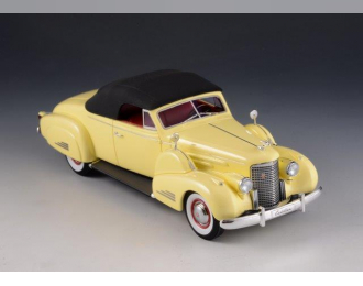 CADILLAC V16 Convertible Coupe (закрытый) 1938 Yellow