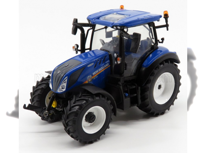 NEW HOLLAND T5.130 Auto Command Tractor (2018), Blue Black