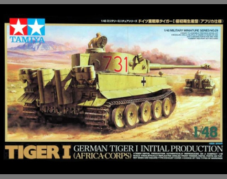 Сборная модель Tiger I Initial - Africa