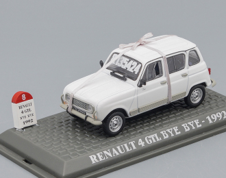 RENAULT 4 GTL Bye Bye (1992), white