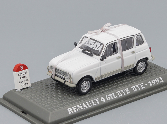 RENAULT 4 GTL Bye Bye (1992), white