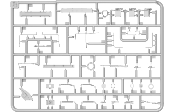 Сборная модель T-55 Al Faw Enigma Iraq Polish Made Base Military (1990)