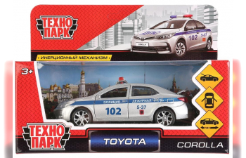 TOYOTA Corolla Полиция, серебристый