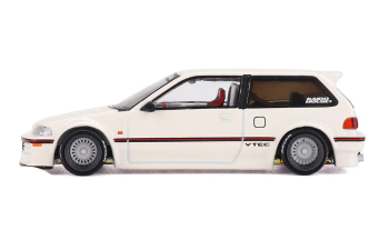 HONDA Civic (EF) kaido Street V1 (1987), white