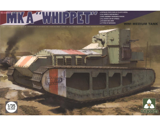 Сборная модель WWI Medium Tank Mk A Whippet
