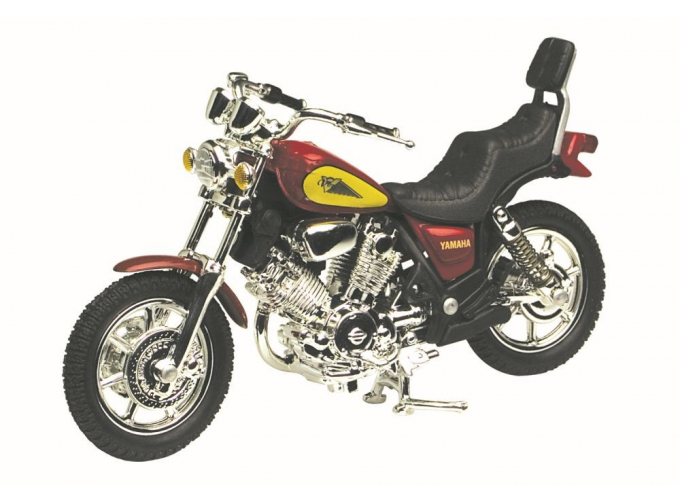 YAMAHA VH1000 Virago (1986), black / red