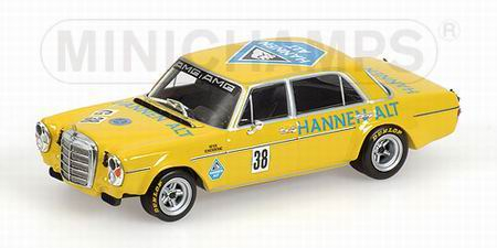 MERCEDES-BENZ 300SEL 6.8 HANNEN ALT · Hans Heyer · AvD/MHSTC·SAISON·Finale Hockenheim 1971, желтый