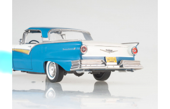 FORD Fairlane 500 Skyliner, blue / white