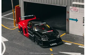 NISSAN Skyline LB-ER34 Super Silhouette *ADVAN*, black/red