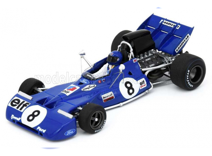 TYRRELL F1 004 №8 France Gp (1972) Patrick Depailler, Blue