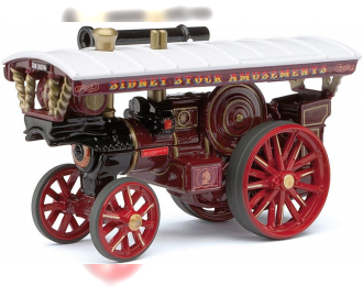 Локомобиль Burrell Showmans 'Teresa' Sidney Stock Amusements, red / gold / white