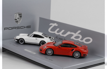 PORSCHE (набор из 2 моделей "40 лет 911 turbo")