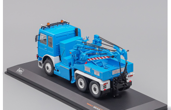 MAN F8 26.281 tow truck (эвакуатор), blue