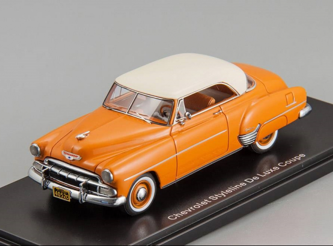 CHEVROLET De Luxe Styleline Hardtop Coupe (1952), orange