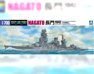 Сборная модель I.J.N. BATTLESHIP NAGATO 1942 UPDATED EDITION