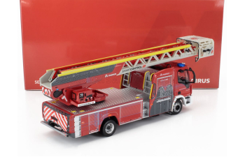 IVECO FIAT Eurocargo Magirus Truck Ttl M32l-as Scala Turnable Ladder Sapeurs Pompiers (2012), Red White