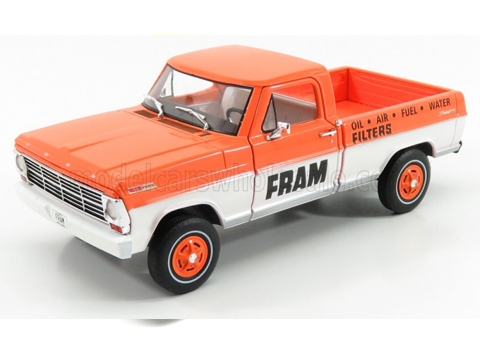 FORD F-100 PICK-UP FRAM (1967), ORANGE WHITE