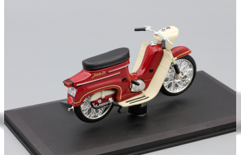 JAWA 50 Pionyr type 20 (1967), dark cherry red