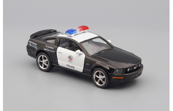 FORD Mustang GT Police (2006), black / white