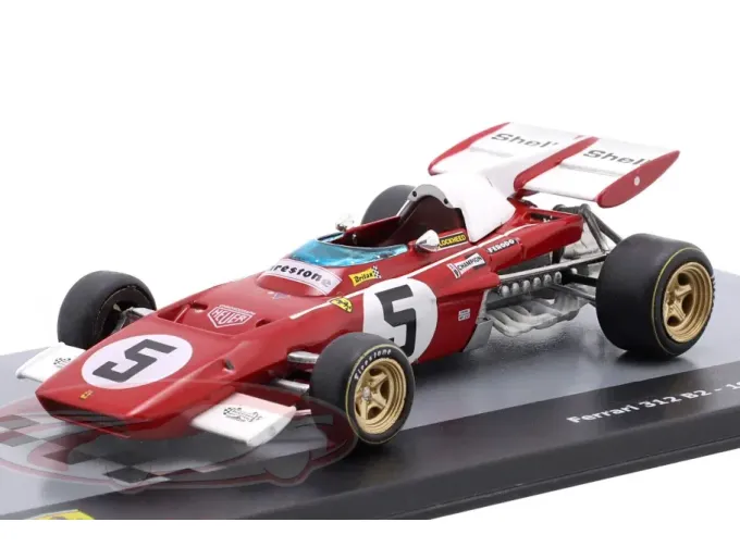 FERRARI 312B2 #5 Formula 1 Clay Regazzoni  (1971)
