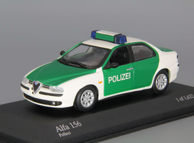 ALFA ROMEO 156 "Polizei" (1997), white / green