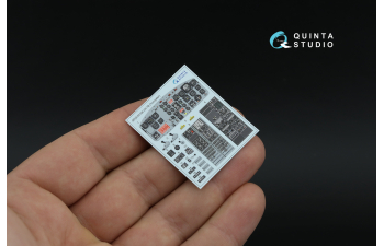 Декаль интерьера кабины UH-1B (Trumpeter) (Малая версия)