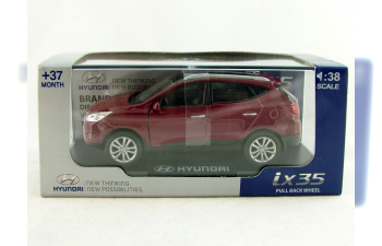 HYUNDAI iX35, бордовый