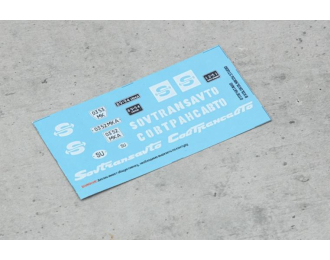 Декаль Техничка Sovtransavto Минский