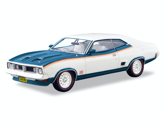 FORD XB Coupe John Goss (1975), white / blue