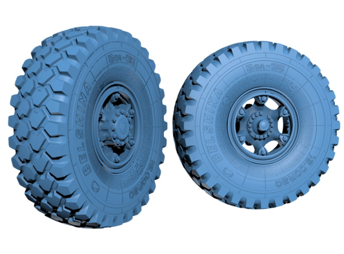 Колеса КрАЗ-6446 с шиной Бел-95