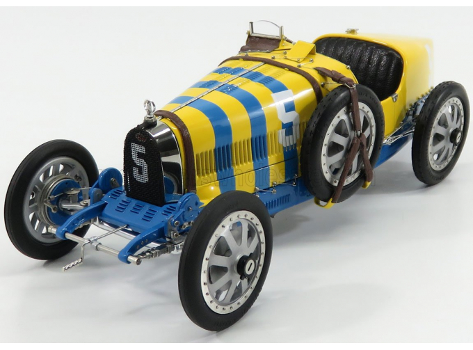 BUGATTI T35 Suede N5 Nation Coulor Project Sweden (1924), Yellow Blue