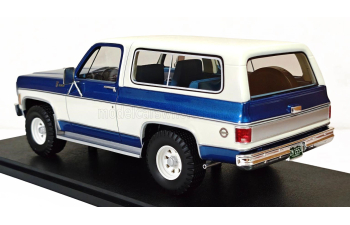CHEVROLET BLAZER K5 4x4 (1978), blue/white