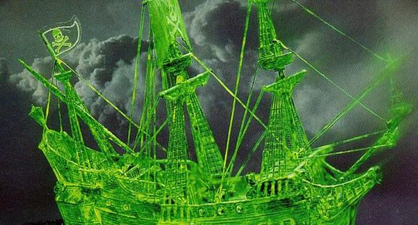 Сборная модель Корабль-призрак в ночном цвете