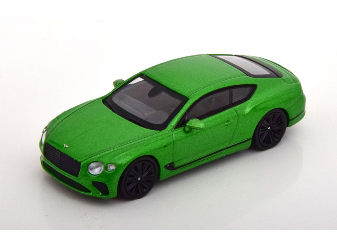 BENTLEY Continental GT Speed (2022), green metallic