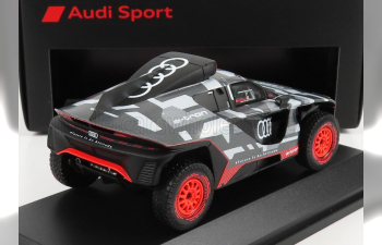 AUDI Q E-tron Rs Team Audi Sport №0 Press Version Rally Dakar (2022), Grey Silver Black