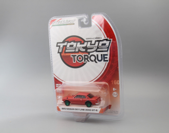 NISSAN Skyline 2000 GT-R 1972 Red (Greenlight!)