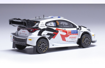 TOYOTA Yaris Gr Rally1 Team Toyota Gazoo Racing Wrt №5 4th Rally Finland (2024) Sami Pajari - Enni Malkonen, White