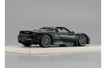 PORSCHE 918 Spyder Open Roof, black